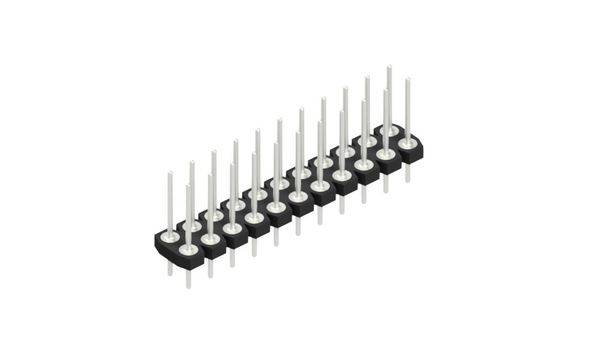 Fischer Elektronik Stiftleiste (Präzision) Anzahl Reihen: 2 10043646 10St.