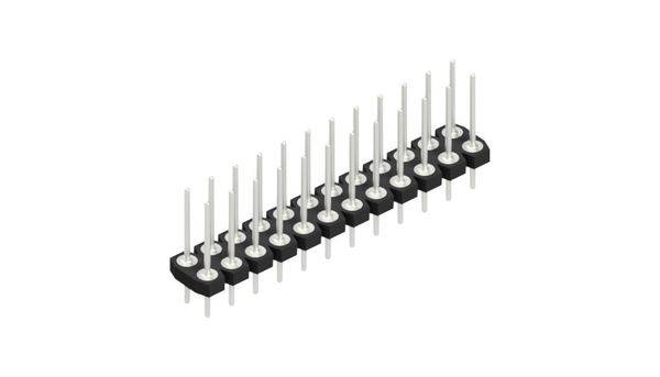 Fischer Elektronik Stiftleiste (Präzision) Anzahl Reihen: 2 10043648 10St.