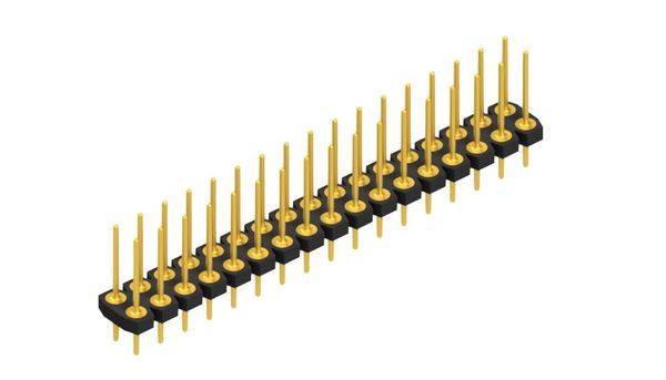 Fischer Elektronik Stiftleiste (Präzision) Anzahl Reihen: 2 10043657 10St.