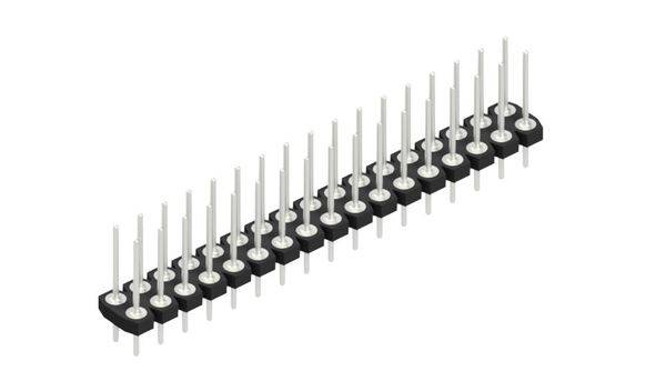 Fischer Elektronik Stiftleiste (Präzision) Anzahl Reihen: 2 10043658 10St.