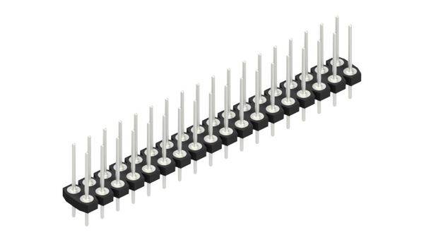 Fischer Elektronik Stiftleiste (Präzision) Anzahl Reihen: 2 10043660 10St.