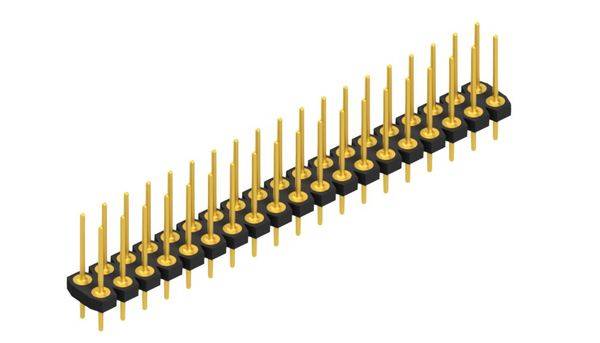 Fischer Elektronik Stiftleiste (Präzision) Anzahl Reihen: 2 10043661 10St.