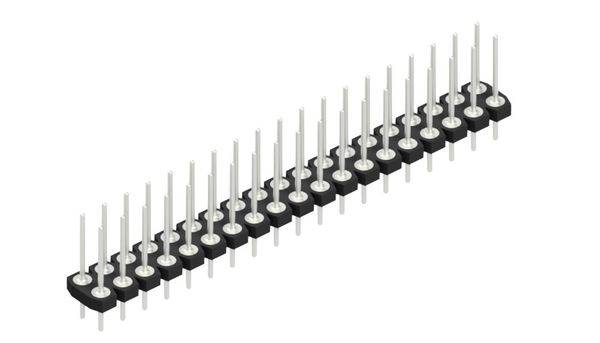 Fischer Elektronik Stiftleiste (Präzision) Anzahl Reihen: 2 10043662 10St.