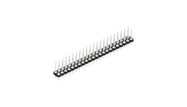 Fischer Elektronik Stiftleiste (Präzision) Anzahl Reihen: 2 10043668 10St.