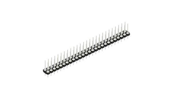 Fischer Elektronik Stiftleiste (Präzision) Anzahl Reihen: 2 10043676 10St.