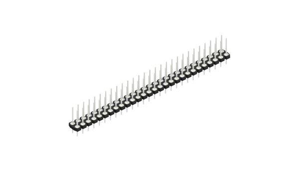Fischer Elektronik Stiftleiste (Präzision) Anzahl Reihen: 2 10043680 10St.