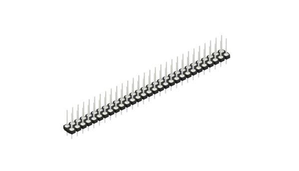 Fischer Elektronik Stiftleiste (Präzision) Anzahl Reihen: 2 10043682 10St.