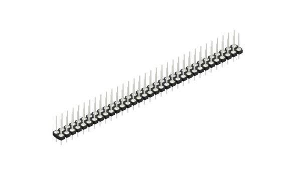 Fischer Elektronik Stiftleiste (Präzision) Anzahl Reihen: 2 10043690 10St.