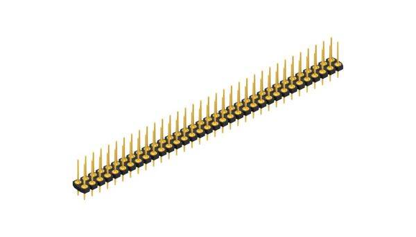 Fischer Elektronik Stiftleiste (Präzision) Anzahl Reihen: 2 10043691 10St.