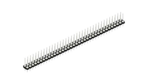 Fischer Elektronik Stiftleiste (Präzision) Anzahl Reihen: 2 10043696 10St.