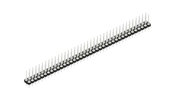 Fischer Elektronik Stiftleiste (Präzision) Anzahl Reihen: 2 10043700 10St.
