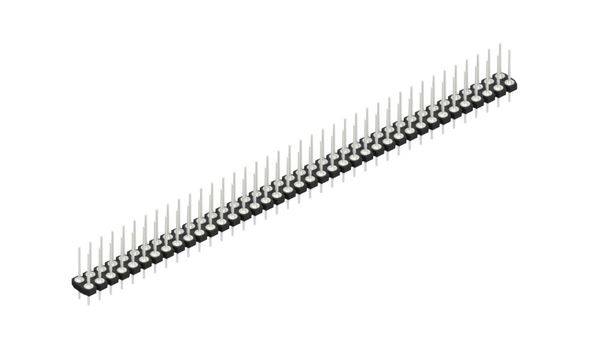 Fischer Elektronik Stiftleiste (Präzision) Anzahl Reihen: 2 10043702 10St.