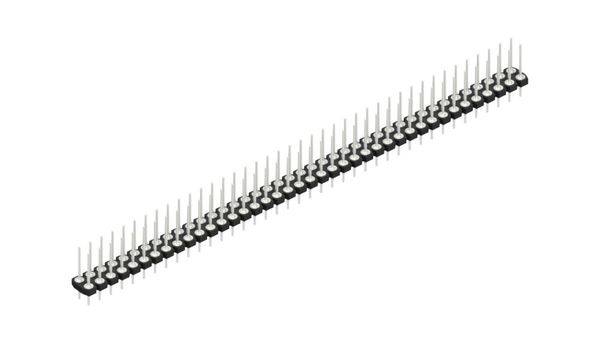 Fischer Elektronik Stiftleiste (Präzision) Anzahl Reihen: 2 10043704 10St.