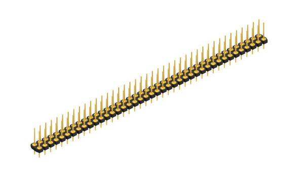 Fischer Elektronik Stiftleiste (Präzision) Anzahl Reihen: 2 10043705 10St.