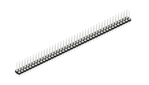 Fischer Elektronik Stiftleiste (Präzision) Anzahl Reihen: 2 10043706 10St.