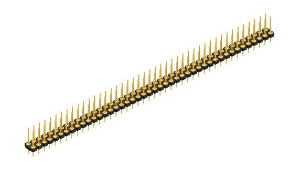 Fischer Elektronik Stiftleiste (Präzision) Anzahl Reihen: 2 10043711 10St.