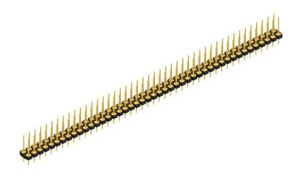 Fischer Elektronik Stiftleiste (Präzision) Anzahl Reihen: 2 10043713 10St.