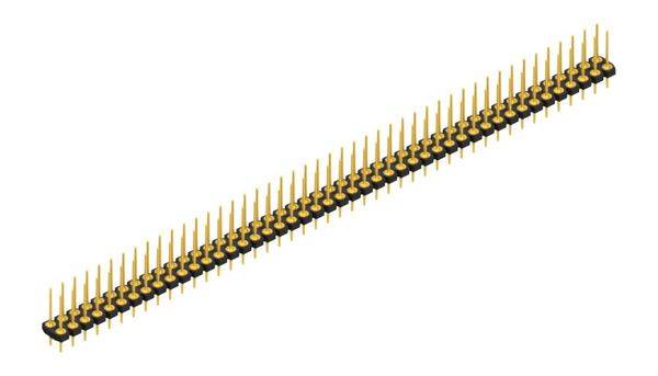 Fischer Elektronik Stiftleiste (Präzision) Anzahl Reihen: 2 10043715 10St.