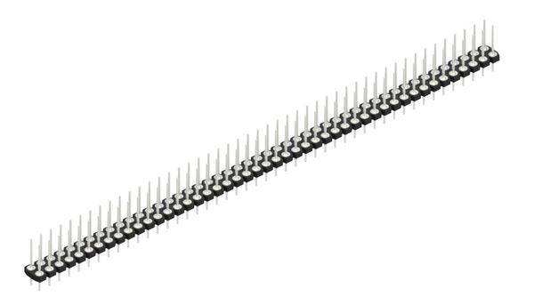 Fischer Elektronik Stiftleiste (Präzision) Anzahl Reihen: 2 10043718 10St.