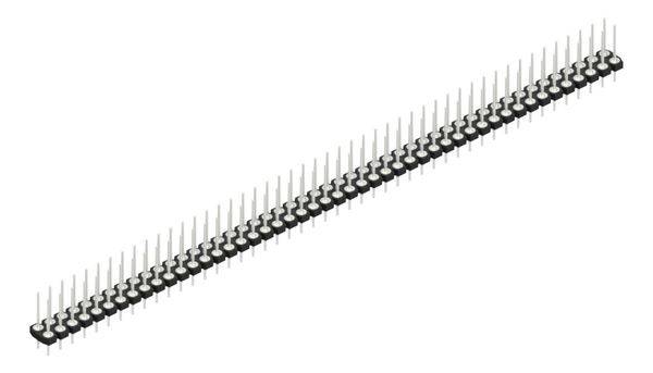Fischer Elektronik Stiftleiste (Präzision) Anzahl Reihen: 2 10043720 10St.