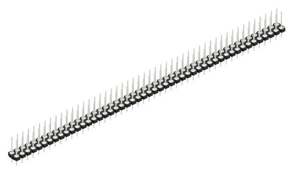 Fischer Elektronik Stiftleiste (Präzision) Anzahl Reihen: 2 10043722 10St.