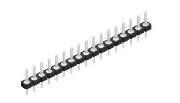 Fischer Elektronik Stiftleiste (Präzision) Anzahl Reihen: 1 10043756 10St.