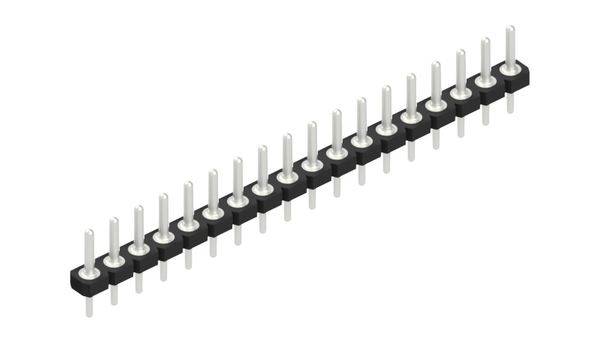 Fischer Elektronik Stiftleiste (Präzision) Anzahl Reihen: 1 10043758 10St.