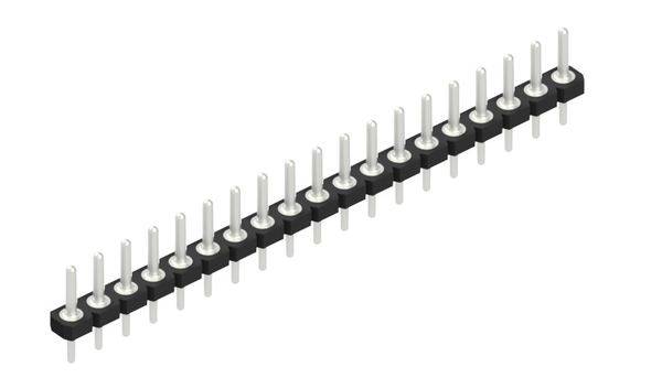 Fischer Elektronik Stiftleiste (Präzision) Anzahl Reihen: 1 10043760 10St.