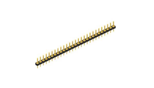 Fischer Elektronik Stiftleiste (Präzision) Anzahl Reihen: 1 10043774 10St.