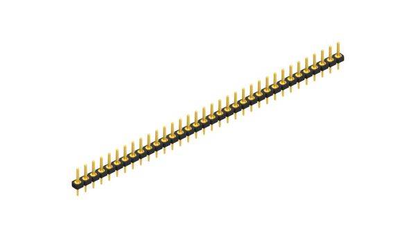Fischer Elektronik Stiftleiste (Präzision) Anzahl Reihen: 1 10043788 10St.
