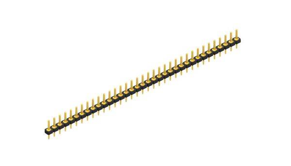 Fischer Elektronik Stiftleiste (Präzision) Anzahl Reihen: 1 10043790 10St.
