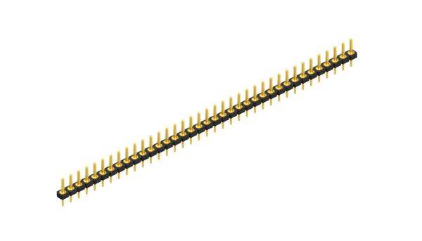 Fischer Elektronik Stiftleiste (Präzision) Anzahl Reihen: 1 10043794 10St.