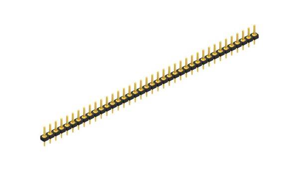 Fischer Elektronik Stiftleiste (Präzision) Anzahl Reihen: 1 10043796 10St.