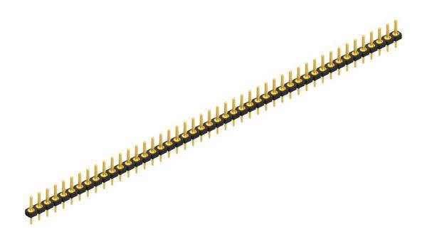 Fischer Elektronik Stiftleiste (Präzision) Anzahl Reihen: 1 10043812 10St.