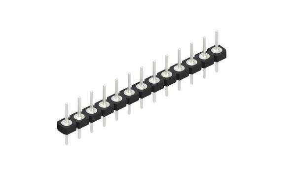 Fischer Elektronik Stiftleiste (Präzision) Anzahl Reihen: 1 10043847 10St.