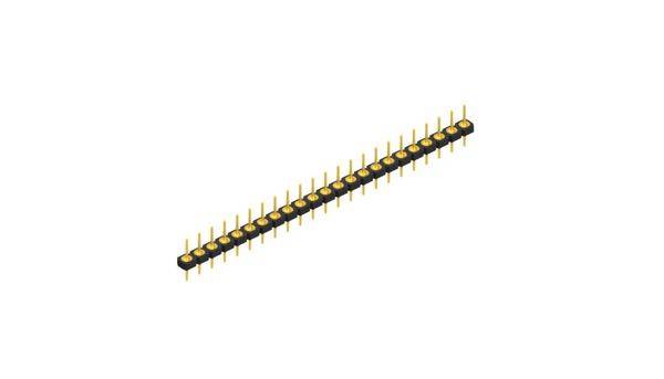 Fischer Elektronik Stiftleiste (Präzision) Anzahl Reihen: 1 10043866 10St.