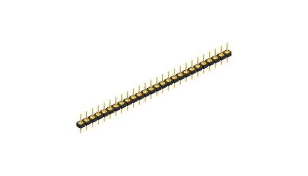 Fischer Elektronik Stiftleiste (Präzision) Anzahl Reihen: 1 10043872 10St.