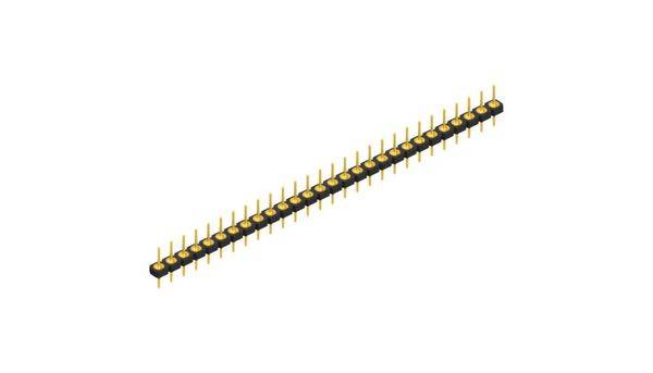 Fischer Elektronik Stiftleiste (Präzision) Anzahl Reihen: 1 10043876 10St.