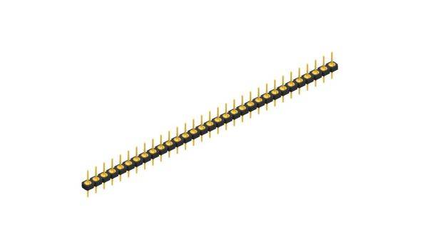 Fischer Elektronik Stiftleiste (Präzision) Anzahl Reihen: 1 10043882 10St.