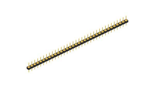 Fischer Elektronik Stiftleiste (Präzision) Anzahl Reihen: 1 10043888 10St.