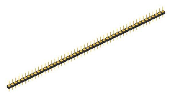 Fischer Elektronik Stiftleiste (Präzision) Anzahl Reihen: 1 10043916 10St.