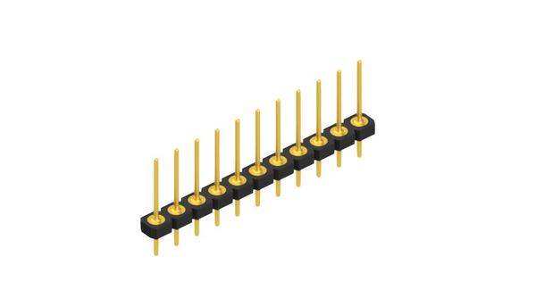 Fischer Elektronik Stiftleiste (Präzision) Anzahl Reihen: 1 10043942 10St.