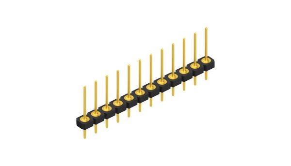 Fischer Elektronik Stiftleiste (Präzision) Anzahl Reihen: 1 10043944 10St.