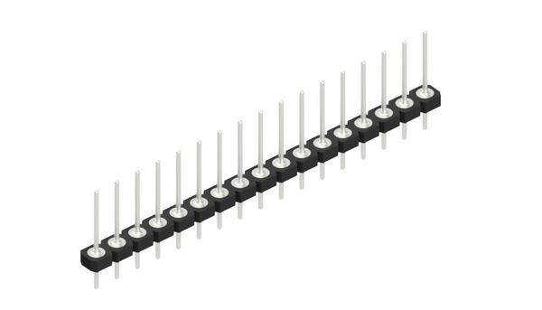 Fischer Elektronik Stiftleiste (Präzision) Anzahl Reihen: 1 10043955 10St.
