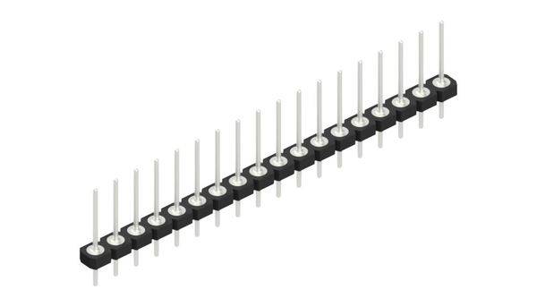 Fischer Elektronik Stiftleiste (Präzision) Anzahl Reihen: 1 10043957 10St.