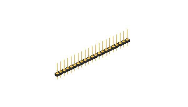 Fischer Elektronik Stiftleiste (Präzision) Anzahl Reihen: 1 10043962 10St.