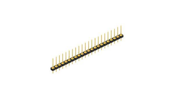 Fischer Elektronik Stiftleiste (Präzision) Anzahl Reihen: 1 10043964 10St.