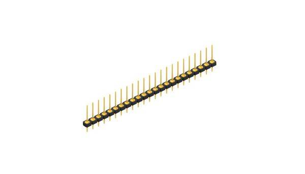 Fischer Elektronik Stiftleiste (Präzision) Anzahl Reihen: 1 10043966 10St.