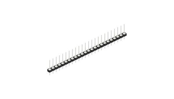 Fischer Elektronik Stiftleiste (Präzision) Anzahl Reihen: 1 10043969 10St.
