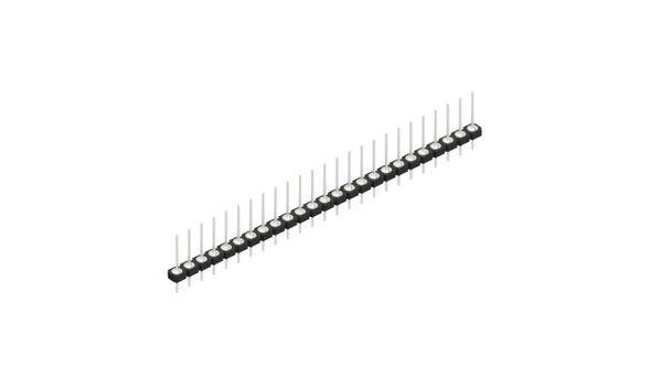Fischer Elektronik Stiftleiste (Präzision) Anzahl Reihen: 1 10043971 10St.